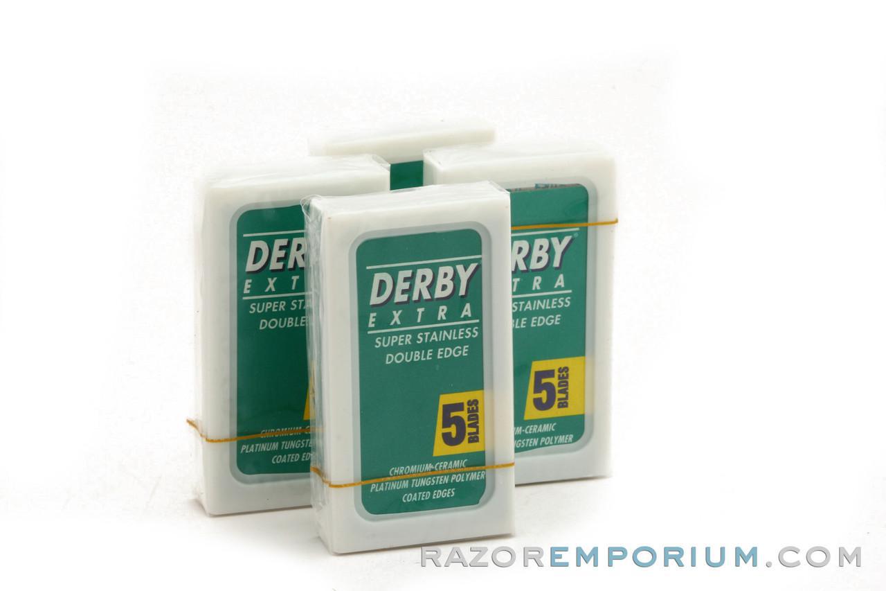 Derby Extra Super Stainless Double Edge (DE) Razor Blades