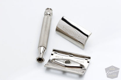 1950's Gillette Ball End Tech Razor Electro Etched Logo