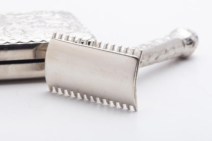 1908 Gillette ABC Pocket Edition Floral Handle | Original Condition