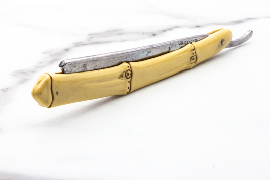 3/16" Vintage Restored "Silver Steel" Challenge Razor Works Straight Razor