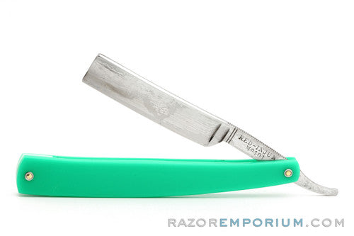 5/8" H. Boker "RED INJUN" No. 101 Square Point Straight Razor