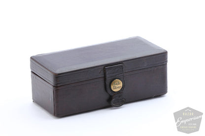 1940's Valet Auto Strop Razor Set in Black Leather Case
