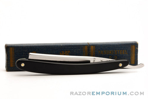6/8'' Yasuki S.2 Steel Straight Razor with box | Japan