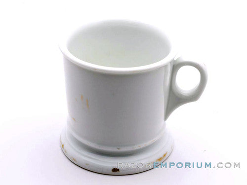 Austria White Shave Mug