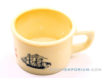 1978-80s Old Spice Shaving Mug - Ship Grand Turk Salem 1786