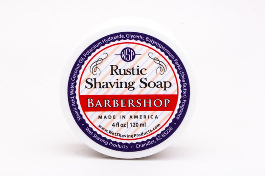 WSP Rustic Shaving Soap - Barbershop