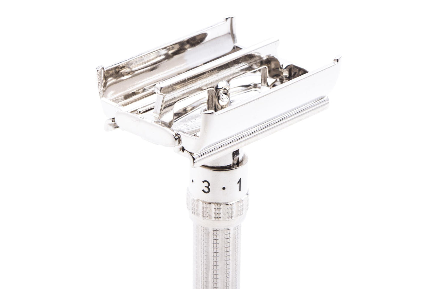 1961 G2 Gillette Slim Adjustable TTO Double Edge Safety Razor | Factory Nickel Revamp