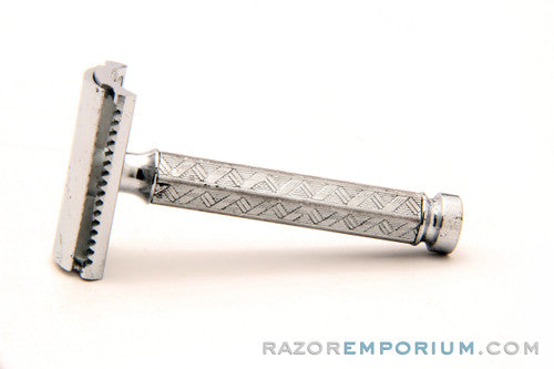 1950's Apollo 3 Piece Aluminum DE Safety Razor-Made in Germany