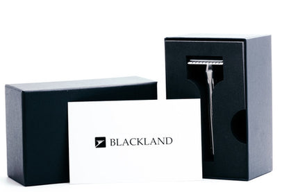 Blackland Blackbird Stainless Steel DE Safety Razor - 101mm