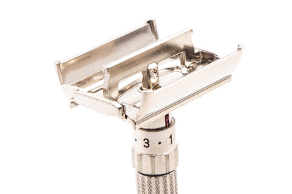 1959 E3 Gillette Fatboy Adjustable Double Edge Safety Razor | Original Condition