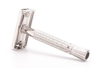 1965 K4 Gillette Flare Tip Super Speed Safety Razor  | Rhodium Revamp