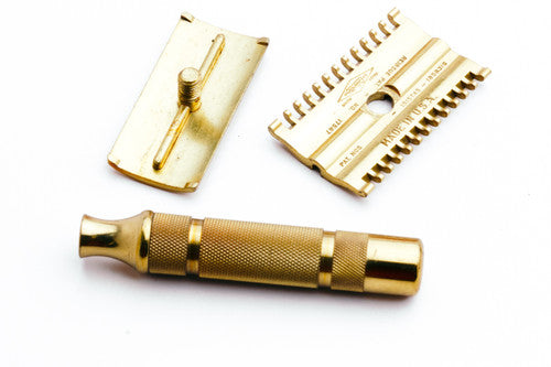 1930s Gillette NEW Long Comb Somerset Travel DE Razor Set