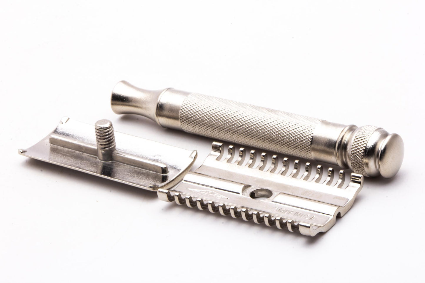 1930's Gillette Ball End Long Comb "NEW" DE Safety Razor | Original Condition