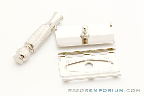 1965 K2 Gillette Travel Tech DE Safety Razor