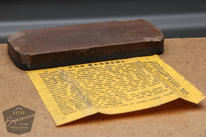 2 1/16" x 4 8/16" Carborundum Straight Razor Sharpening Stone