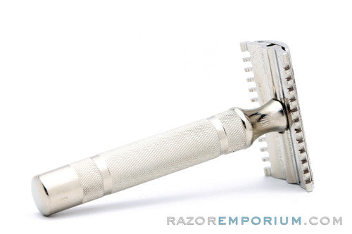 1930's Gillette NEW Short Comb Safety Razor | Factory Nickel Revamp