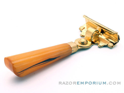 1935 - 45 Type E Schick Eversharp  Gold Injector Razor | Original Condition