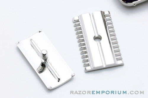 1930's Gillette NEW Deluxe Norfolk Tuckaway DE Safety Razor Set | Revamp