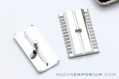 1930's Gillette NEW Deluxe Norfolk Tuckaway DE Safety Razor Set | Revamp