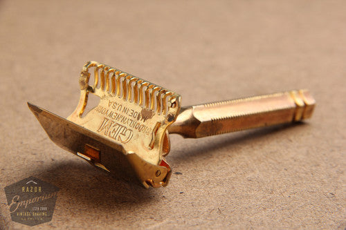 Gem Junior Gold 1940's Single Edge Safety Razor w/ Original Box – Razor ...