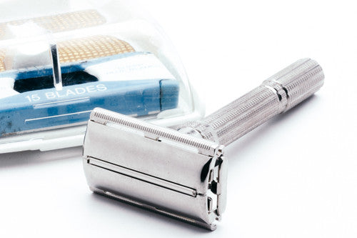 1968 Gillette Slim Adjustable Double Edge Safety Razor Set N1