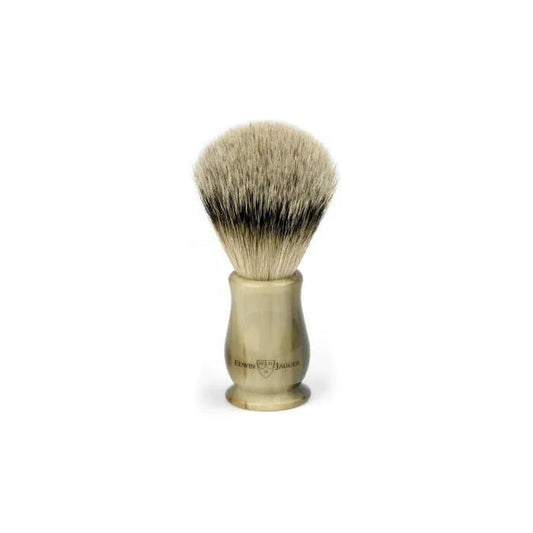 Edwin Jagger | Silvertip Badger Shaving Brush Chatsworth Imitation Light Horn