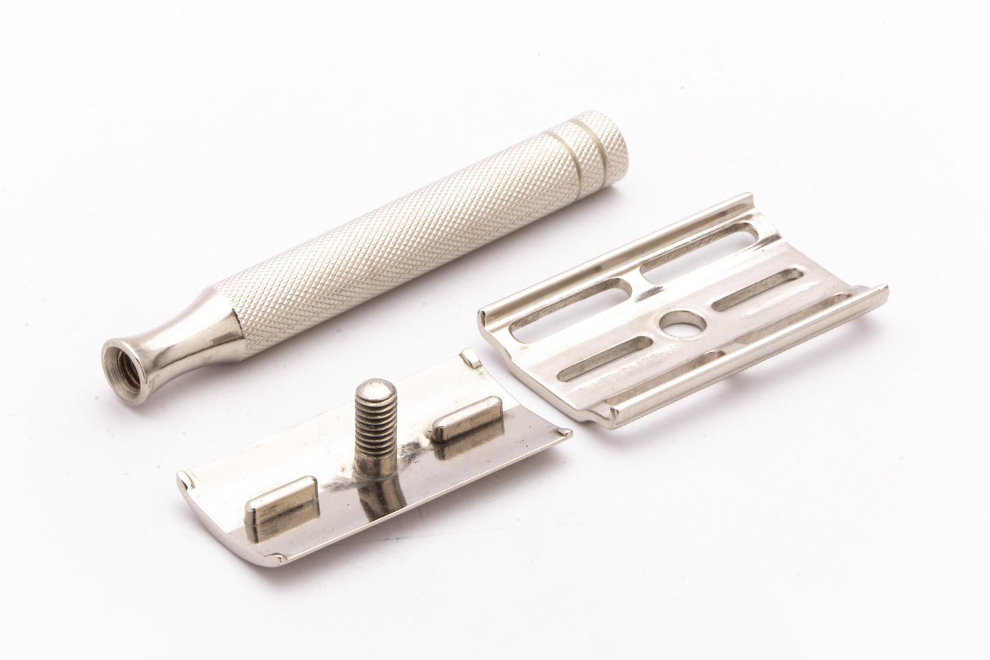 1948 Gillette British Tech Three Piece Safety Razor Set | Original Condition