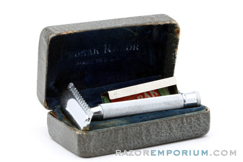 1928-30's Probak Open Comb DE Safety Razor Set