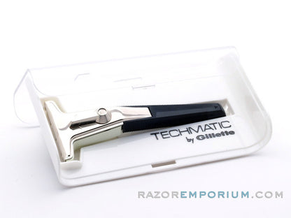1971 Gillette Techmatic Band Safety Razor w/ Case