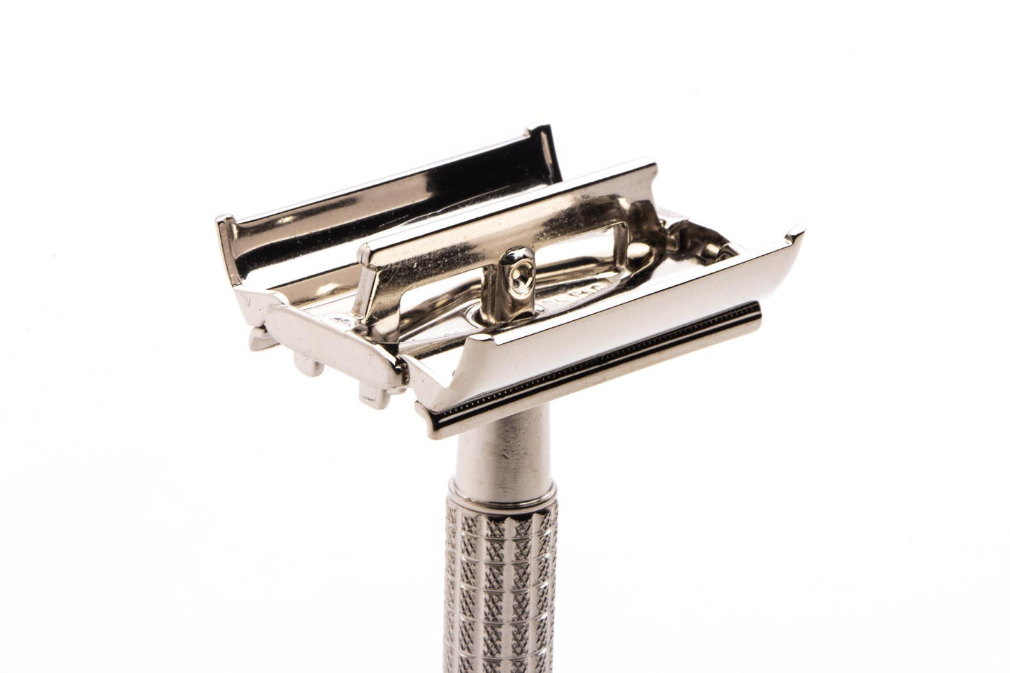 1964 J4 Gillette Flare Tip Super Speed Safety Razor| Factory Nickel Revamp