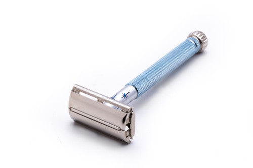 1968 Gillette Blue Star Lady Gillette DE Safety Razor N4