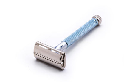 1968 Gillette Blue Star Lady Gillette DE Safety Razor N4