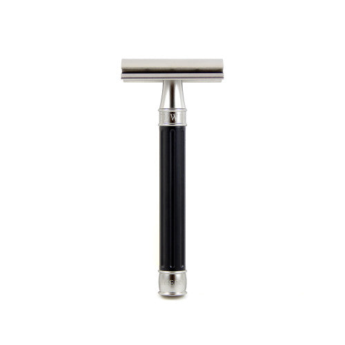 Edwin Jagger | 3ONE6 Stainless Steel Safety Razor - Black
