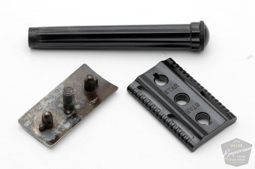1940's Star WWII Era Double Edge Safety Razor Set – Razor Emporium