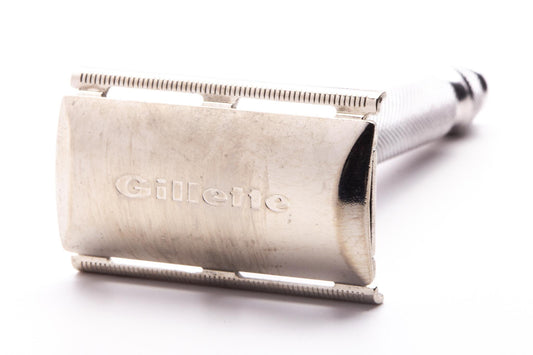 1967 M4 Gillette Ball End Tech Double Edge Safety Razor | Original Condition