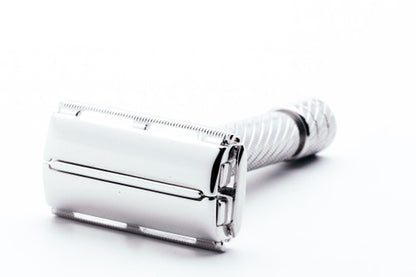 1948 Gillette British Aristocrat No.16 TTO Double Edge Razor | Rhodium Revamp