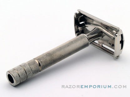 1940's Super Speed Double Edge Safety Razor w/ Red Case & Bladebank