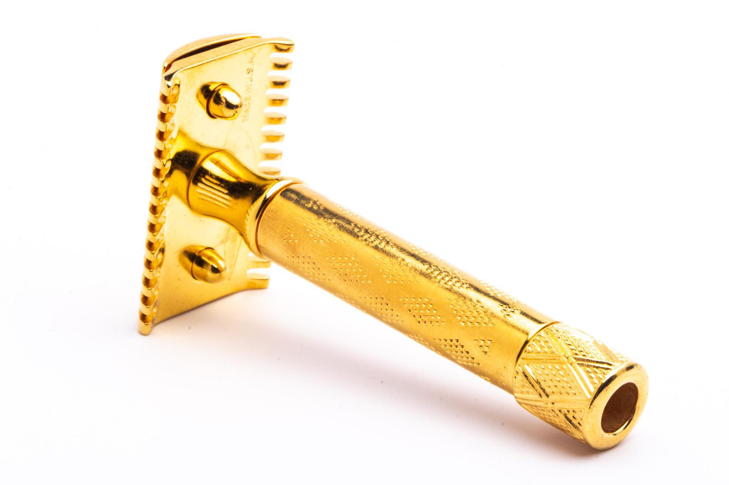 1925 Gillette New Standard Safety Razor Set | 24K Gold Revamp