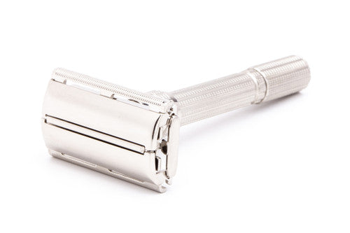 1965 K1 Gillette Slim Adjustable Safety Razor  | Factory Nickel Revamp