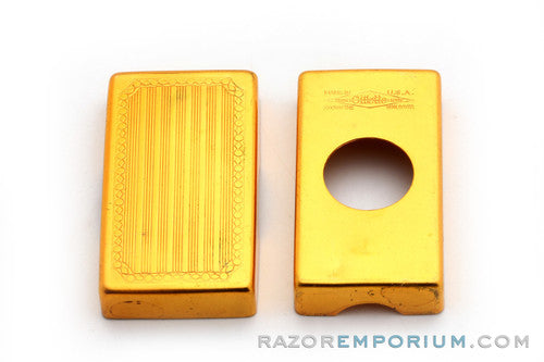 1930's Gillette Blade Bank - Original Gold