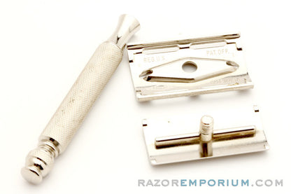 1956 B1 Gillette Ball End Tech Razor | Electro Etched Logo