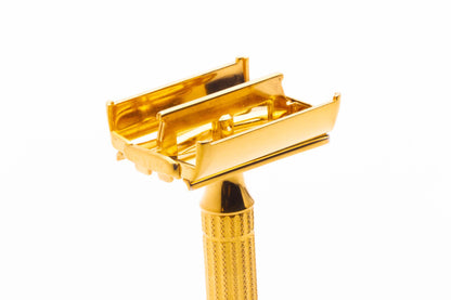 1948-50 Gillette Gold Aristocrat Double Edge TTO Safety Razor | Original Condition