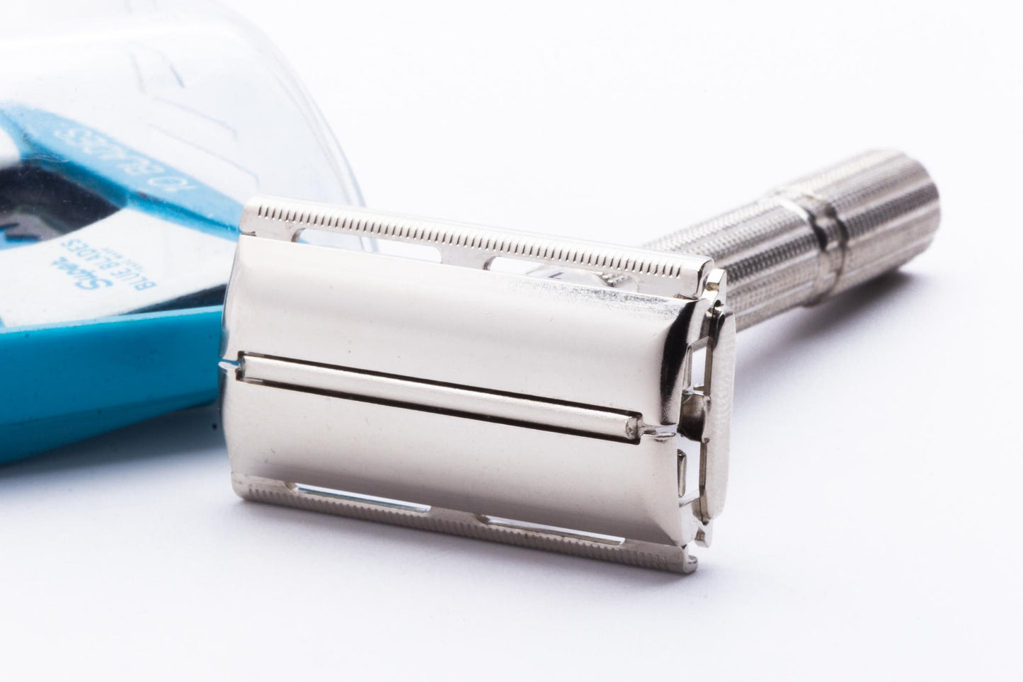 1965 K2 Gillette Slim Adjustable Double Edge Safety Razor Set | Original Condition