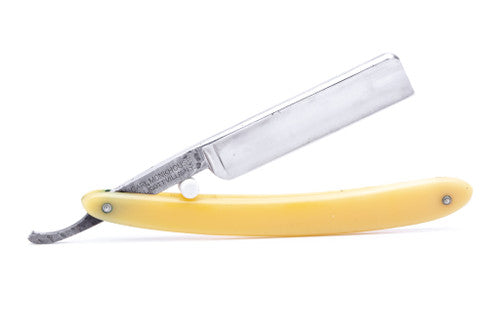 9/16" Vintage Restored C-Mon Full Hollow American Tip Straight Razor