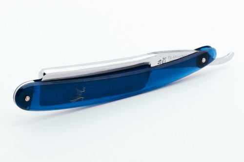 7/8" Filarmonica Doble Temple #14 Straight Razor w/ Blue Scales | Spain