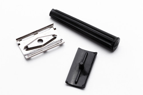 1947 Gillette WWII Contract Tech Handle with Tech DE Safety Razor