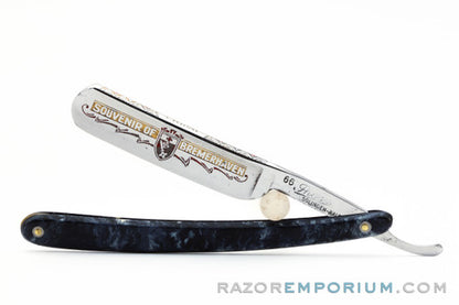 5/8" Fhoso #66 Complete 7 Day Hollow Grind Straight Razor Set | Solingen Wald Germany