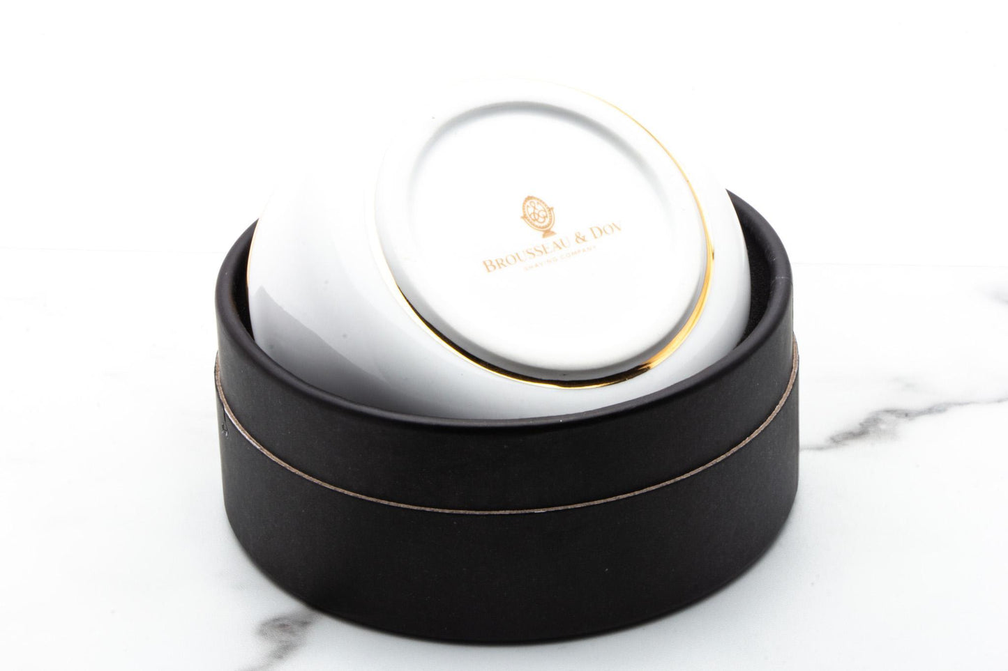 Brousseau and Dov | Two Barbers Porcelain Shaving Bowl