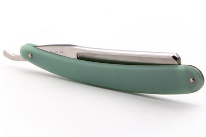 7/8" Filarmonica 14 Doble Temple Jose Monserrat Pou Straight Razor With Sea Foam Scales
