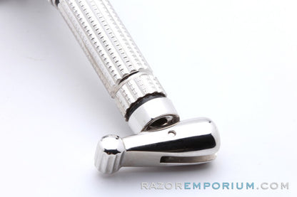 1960 Gillette F4 Toggle Adjustable DE Safety Razor | Rhodium Revamp